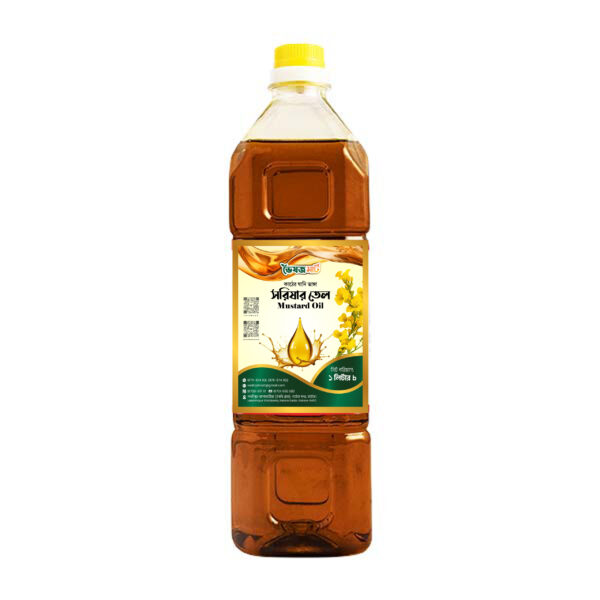 Local Maghi Sarisha Oil/দেশি মাঘী সরিষার তেল (1 Liter)